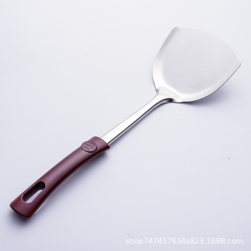 Soup spoon, stainless steel spatula, spoon set, kitchen home kitchenware set, hotel supplies, stir-fry spatula, full set