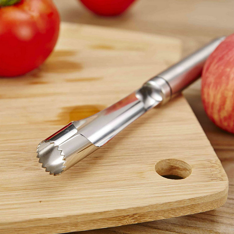 304 Stainless Steel Fruit Corer Apple Corer Fruit Pitter Household Laser Engraved Logo