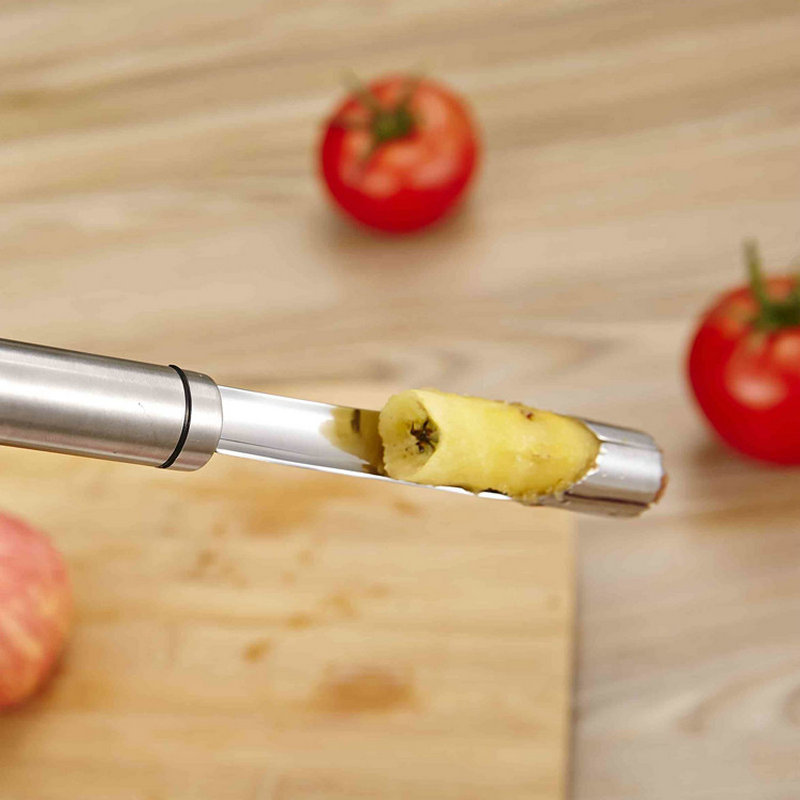 304 Stainless Steel Fruit Corer Apple Corer Fruit Pitter Household Laser Engraved Logo