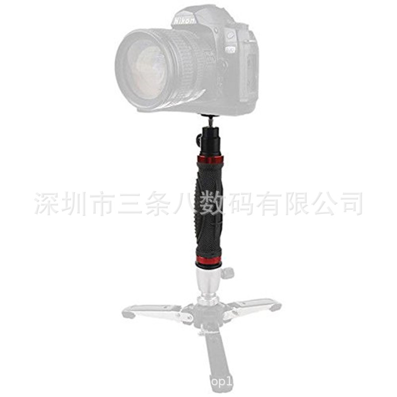Stabilizer Handle Multi-Functional Universal Mini Ball Head LED Bracket DSLR Camera Handle Small Handheld Stabilizer