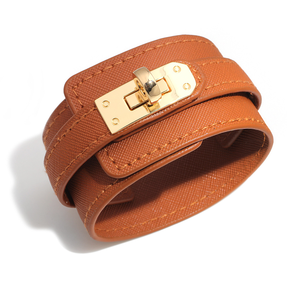 Women's Bracelet Accessories Wide Leather Yiwu