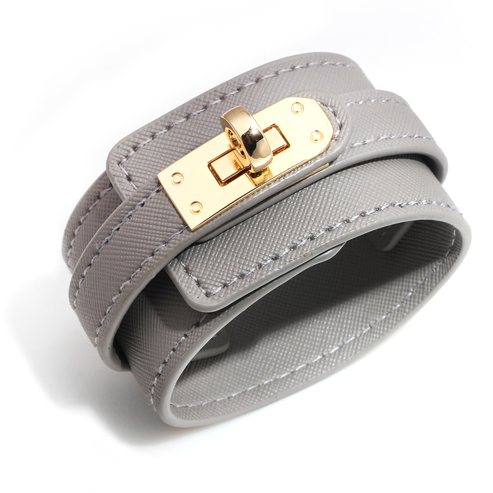 Women's Bracelet Accessories Wide Leather Yiwu