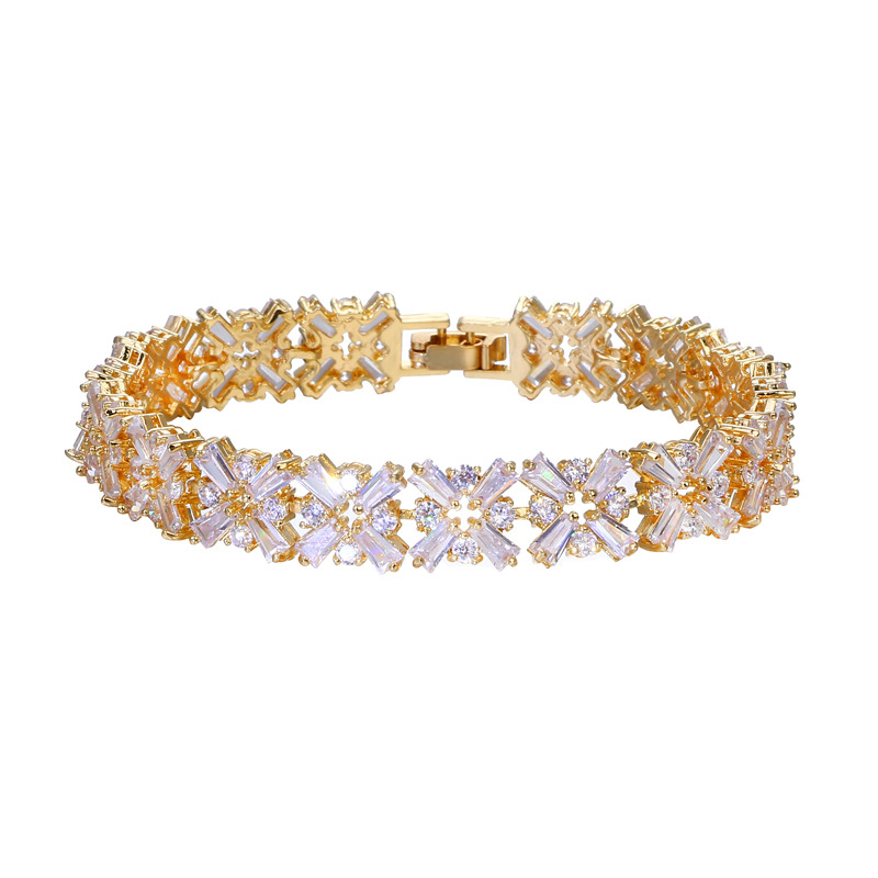 Accessories Exaggerated Bracelet Colorful Cloud Yunnan Zircon Colorful Bracelet New Accessories