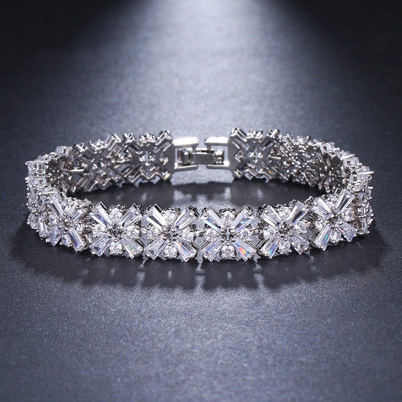 Accessories Exaggerated Bracelet Colorful Cloud Yunnan Zircon Colorful Bracelet New Accessories