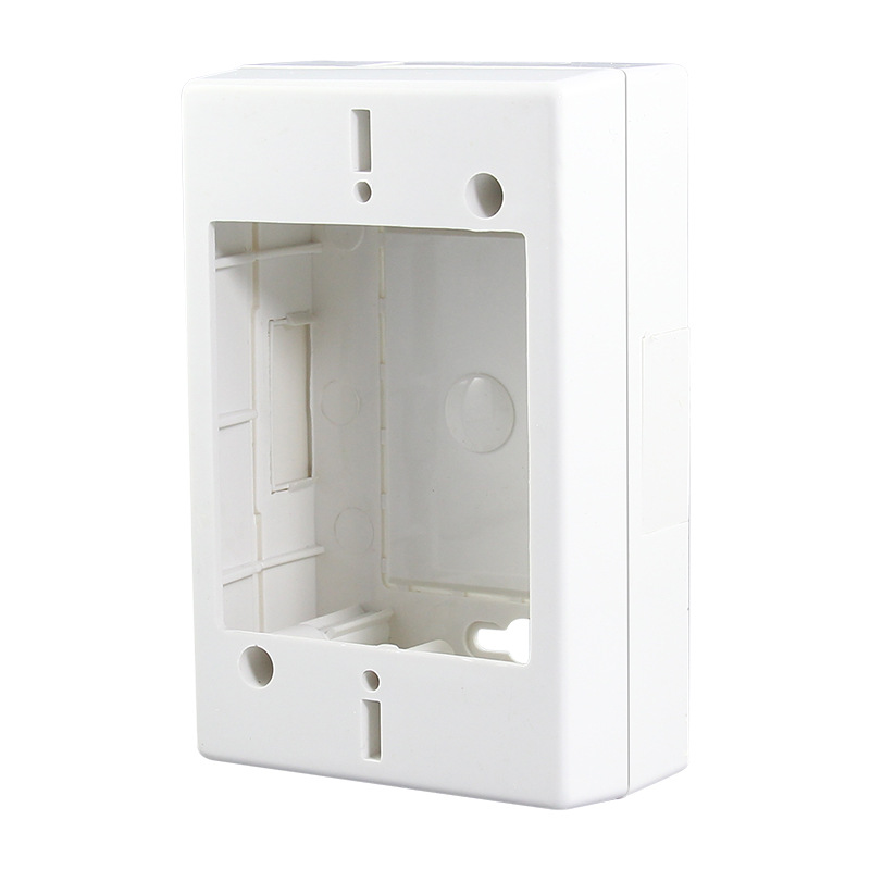 118 type American surface-mounted junction box, American standard wall switch plastic surface box South America power socket installation bottom box