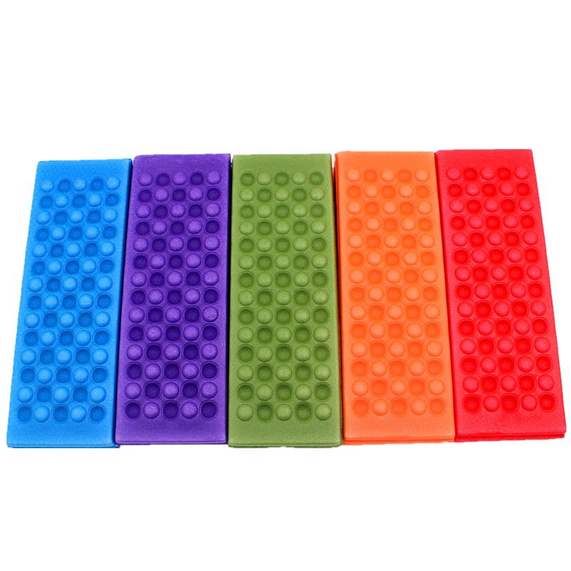 Outdoor Supplies XPE Foam Four-Fold Foldable Foam Cushion Water-Repellent Insulation Portable Picnic Mat Butt Pad