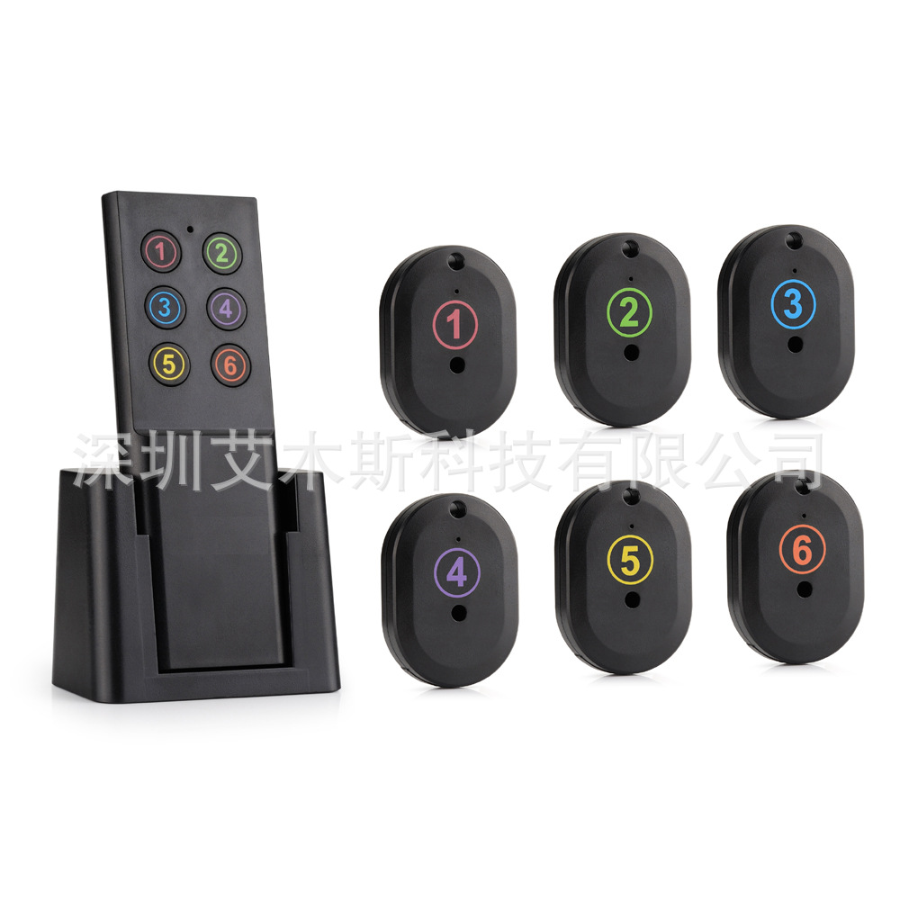 Factory Pet Phone Key Finder Smart Keychain Tracker One-to-Six Locator