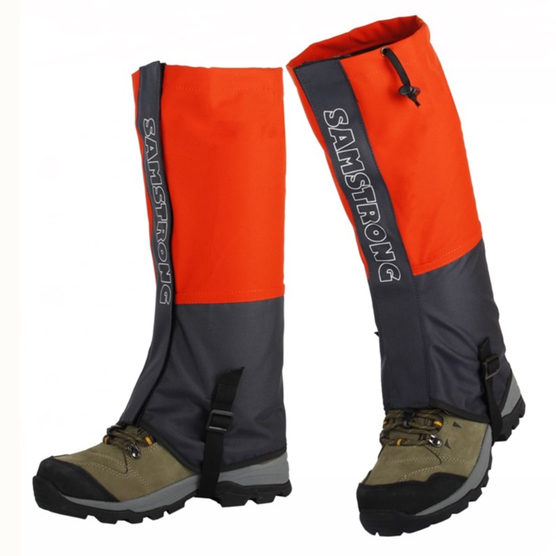 Shanmu Shanzhuang Men's and Women's Snow Gaiters Outdoor Anti-Snow Shoe Covers Water-Repellent Breathable Sand-Proof Leg Gaiters Desert Foot Covers