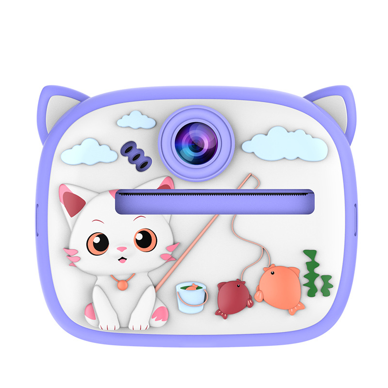 AM300 紫猫+2卷打印纸+挂绳（打印相机）