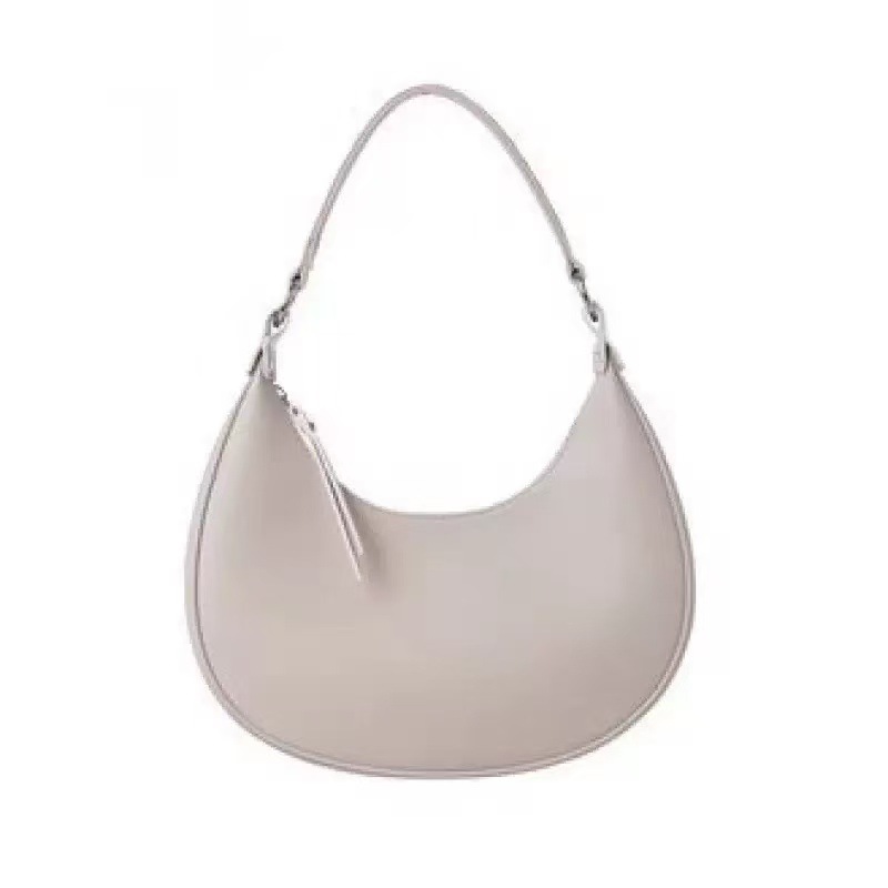 Simple single-shoulder handbag large capacity women's crossbody bag underarm bag niche therow bag
