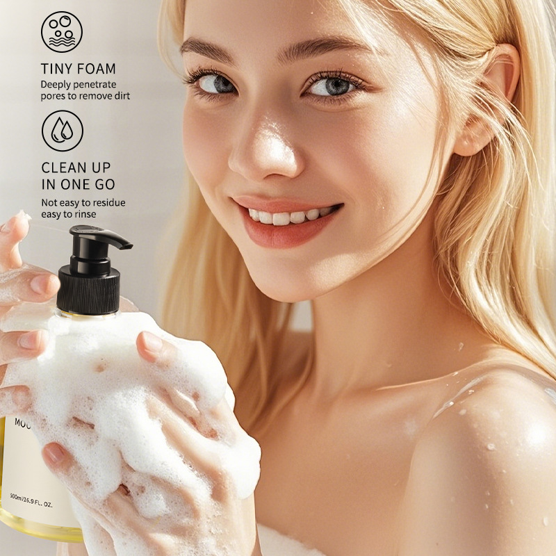 All English Packaging Niacinamide Shower Gel Niacinamide Scented Shower Gel