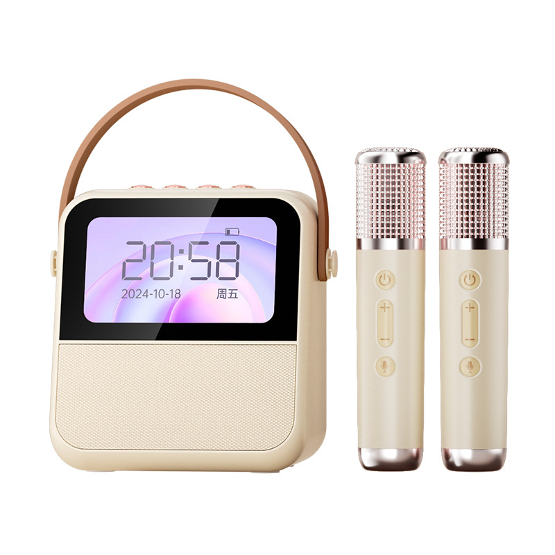 Soai GC200Pro Lyrics Speaker Home K Song Microphone Microphone All-in-One Home KTV Gift Bluetooth Audio