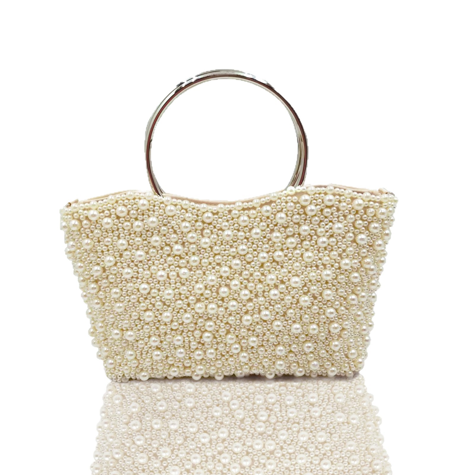 Celebrity pearl clutch bag women's evening party small bag evening dress handbag specially designed to match cheongsam