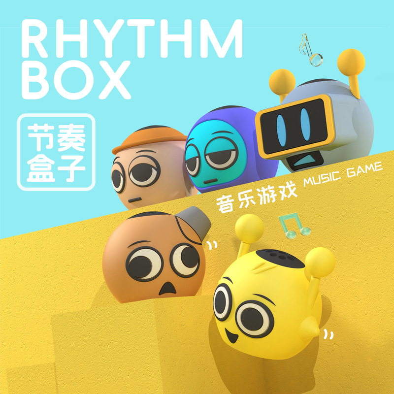 Rhythm Box Figure Music Box Game Peripheral Model Children's Toy Decoration Gift