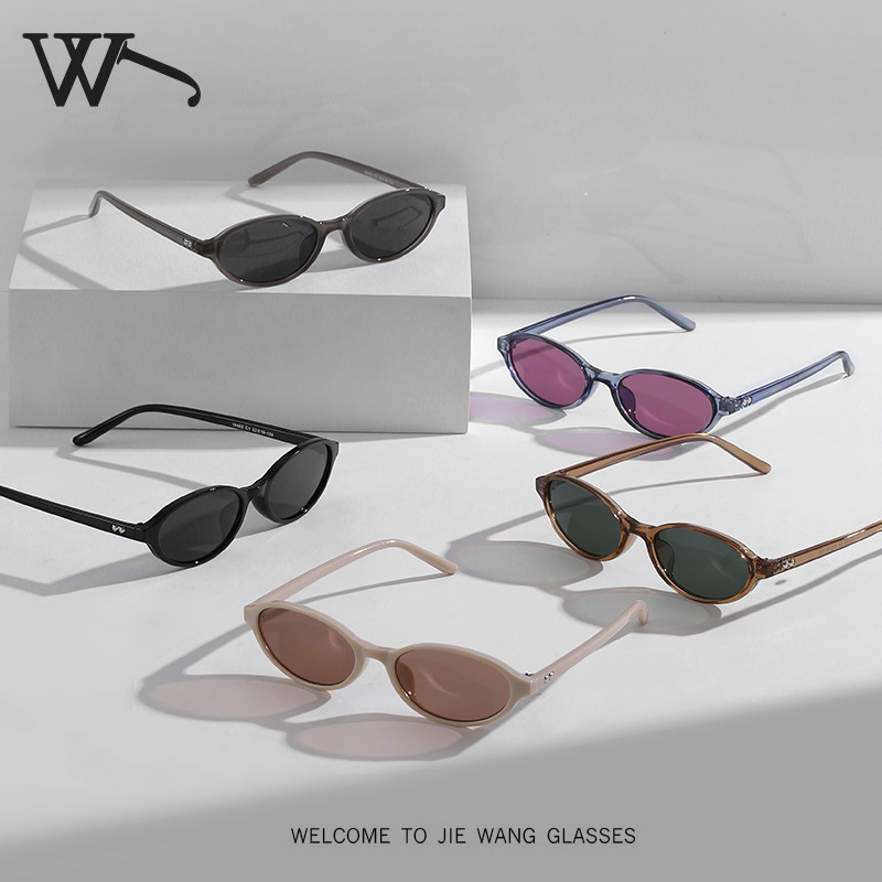 New Small Frame Sunglasses Outdoor UV Protection Street Photography Sunglasses for Men and Women
