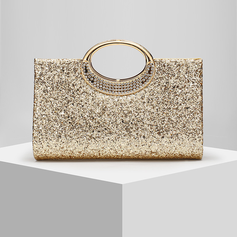 Temuxiyin new evening bag shiny handbag rhinestone banquet handbag dress