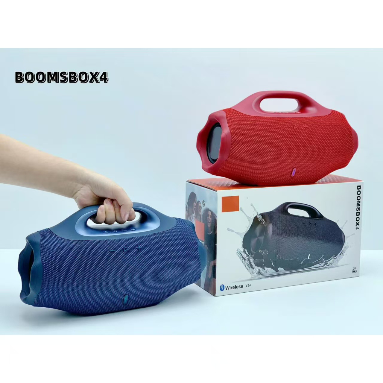 New Big God of War Fourth Generation Heavy Bass Boombox 4 Wireless Bluetooth Speaker Outdoor Sports Bluetooth Speaker