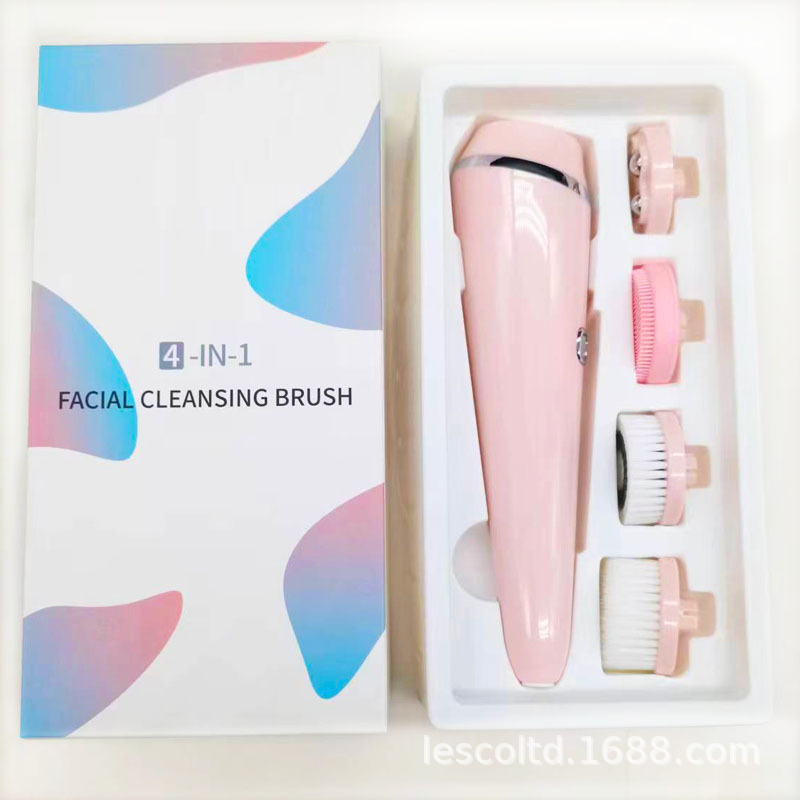 New Electric Face Cleanser Beauty Instrument Multifunctional Waterproof Face Washer Ultrasonic Facial Face Brush