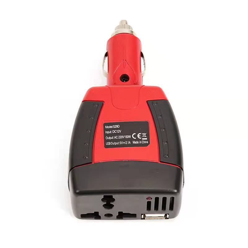 150W car inverter 12V/24V to 220V/110V power converter USB5V2.1A