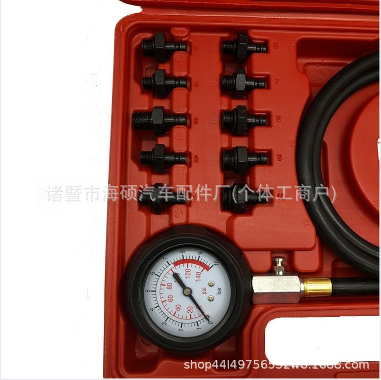 Car Engine Oil Pressure Gauge Oil Test Pressure Gauge Car Engine Oil Pressure Tester Multifunctional Oil Gauge