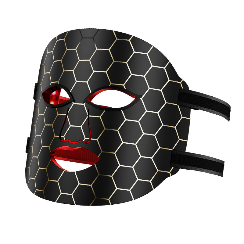 Beauty Instrument Color Light Face Mask LED Seven Color Light Mask Instrument Photon Skin Rejuvenation Face Mask Instrument Beauty Instrument Home Large Panel Light