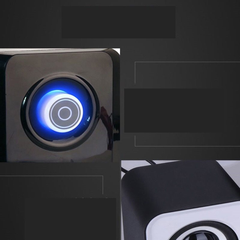 Phone Desktop Computer Notebook Desktop Wired Speaker USB Home 2.1 Stereo Subwoofer Speaker