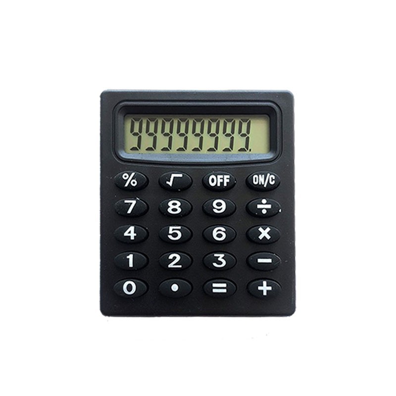 Small Square 589 Mini Calculator Small Portable Palm Student Stationery Computing Pocket 8-Digit Calculator