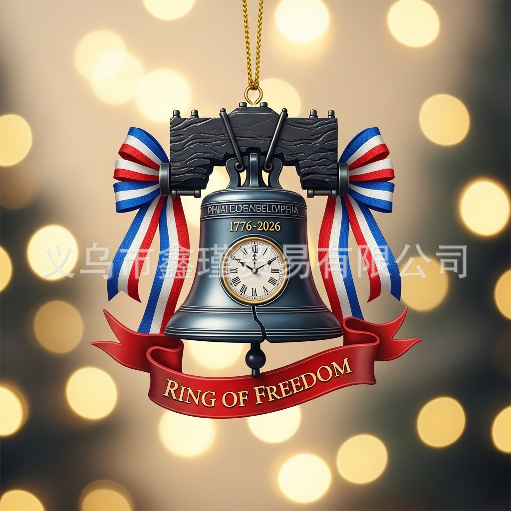 New 2D Flat Acrylic Car Hanging Decoration Pendant