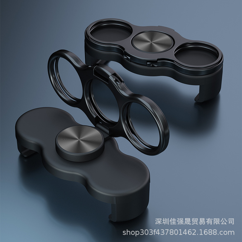 Three Finger Ring Magic Ring Stand Lazy Desktop Live Streaming Video Browsing Horizontal and Vertical Dual-purpose Multifunctional Stress Relief