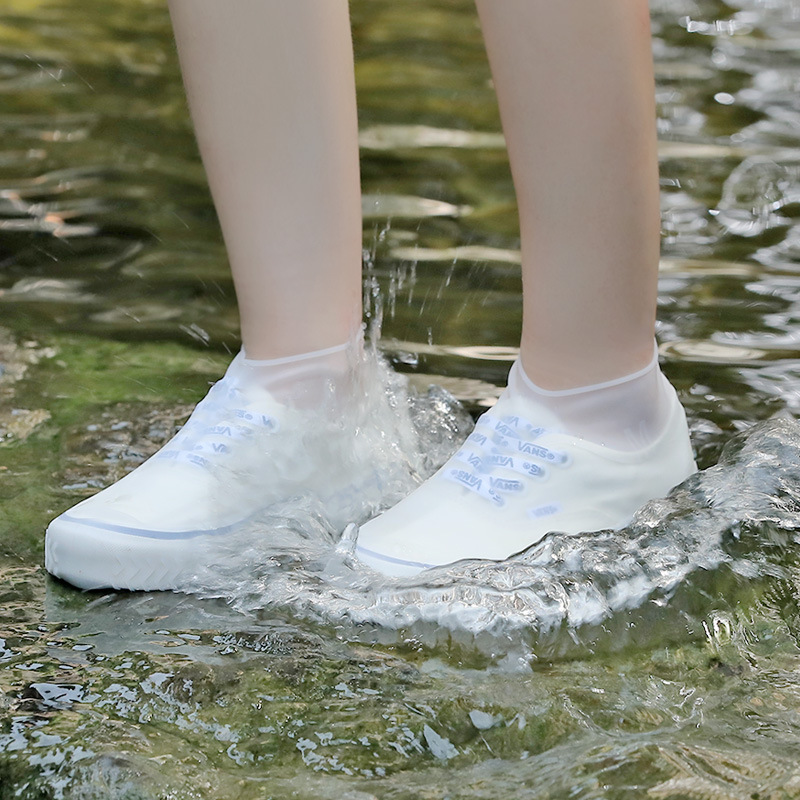 Rain Shoe Covers Men Women Shoe Covers Rainy Day Adult Children Silicone Shoe Covers Waterproof Home