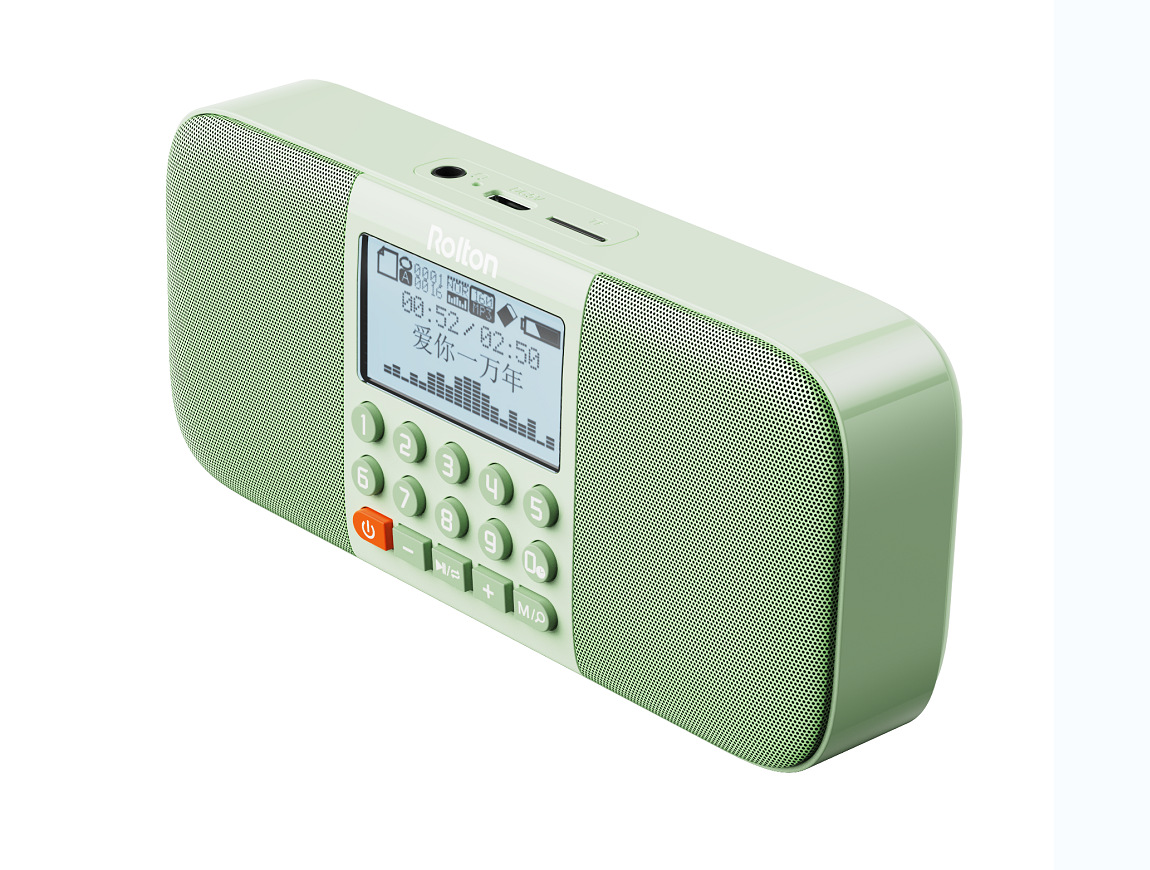 Fangge E800 Bluetooth Speaker Card Player Children's Early Education Machine Primary School English Listening Machine 2024