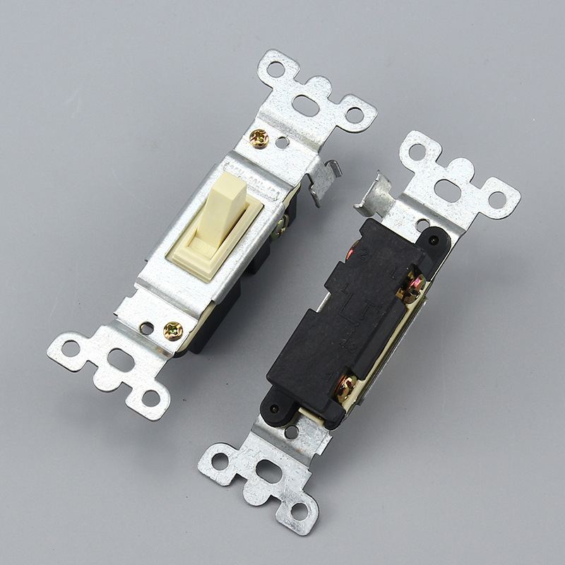 U04象牙色一开双控