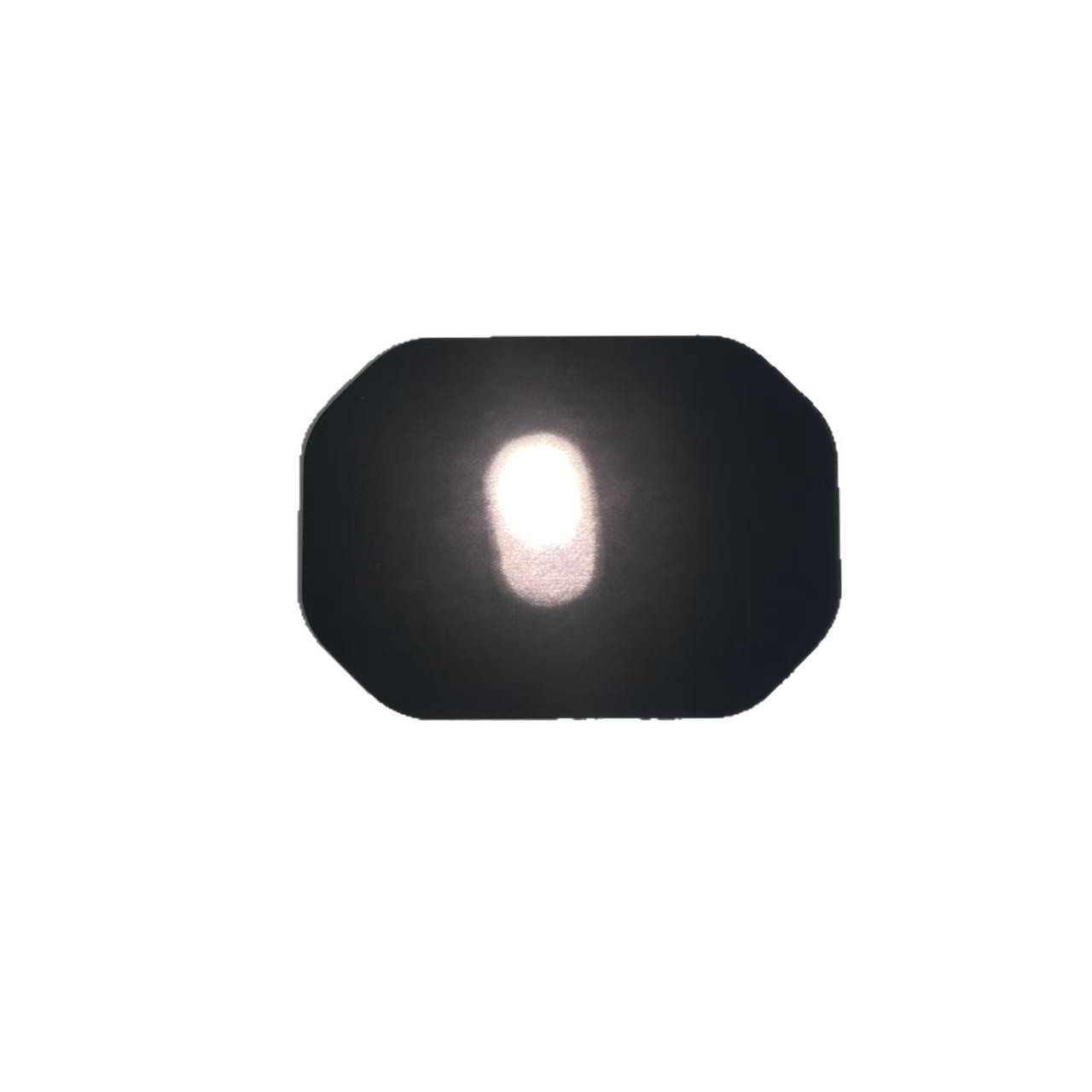 Dark tea-colored semi-transparent PC panel acrylic semi-transparent lens instrument digital display window lens custom cut