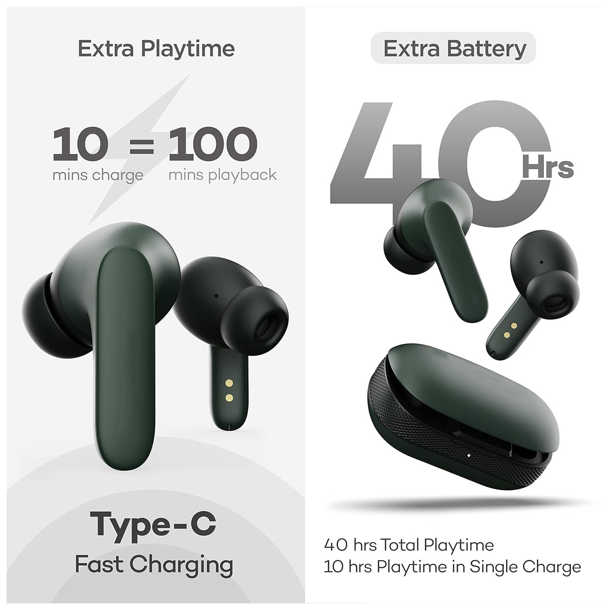 IVANTE Y1 Private Mold Dual-Mic True Wireless TWS Dual-Ear In-Ear Noise Reduction Bluetooth Headphones