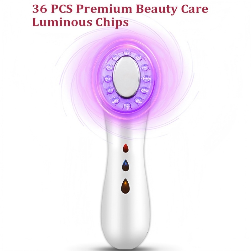 Water Light Instrument Ultrasonic Ion Import Beauty Instrument Home Use Wrinkle Reduction Firming Pore Cleaner