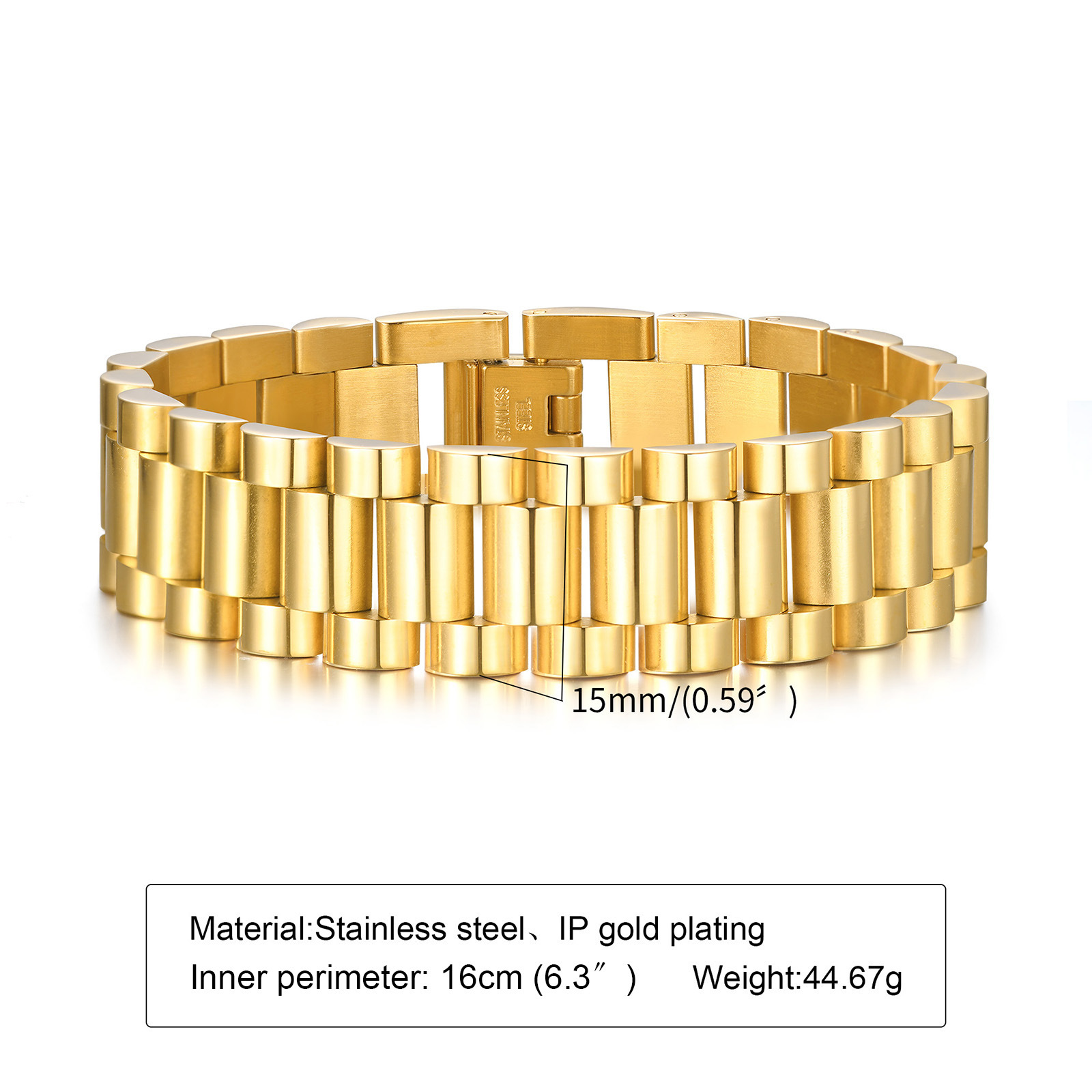 金色15MM：16cm