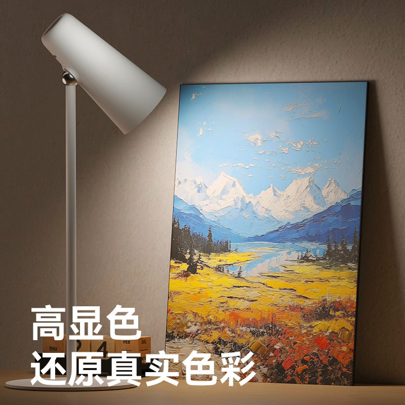 Multifunctional magnetic charging desk lamp reading eye-protection study dormitory children college student bedroom bedside clip lamp