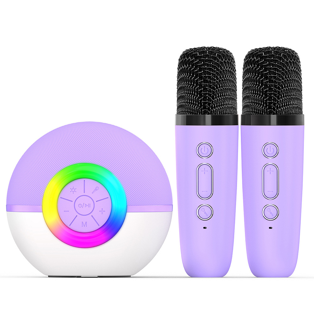 Zongxin T97 Children's Singing Machine Karaoke Bluetooth Speaker Microphone All-in-One Early Education Toy Multiple Voice Modes