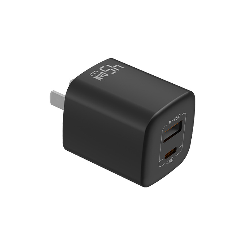 PD45W Dual Port GaN Charger Phone Charging Head for Huawei Apple 17 Phone Computer Charger