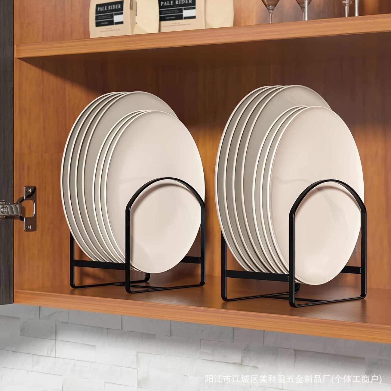 Japanese style kitchen bowl and dish rack cabinet plate rack draining bowl plate holder household tableware organizing storage rack