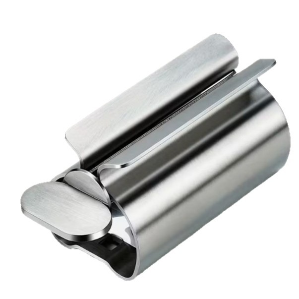 Household Lazy Person Toothpaste Squeezer Stainless Steel Toothpaste Squeezer Manual Rotating Face Wash Toothpaste Squeezer