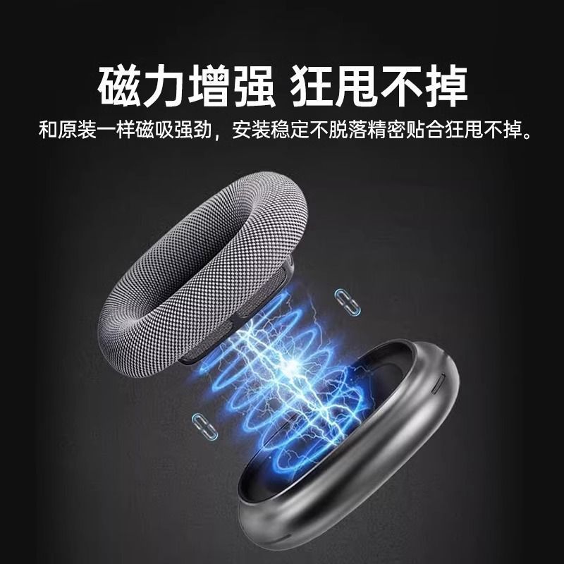 Applicable AirPods Max Apple Ear Cushion Headband Headphone AirPods Max Accessories Mesh Breathable Protective Cover