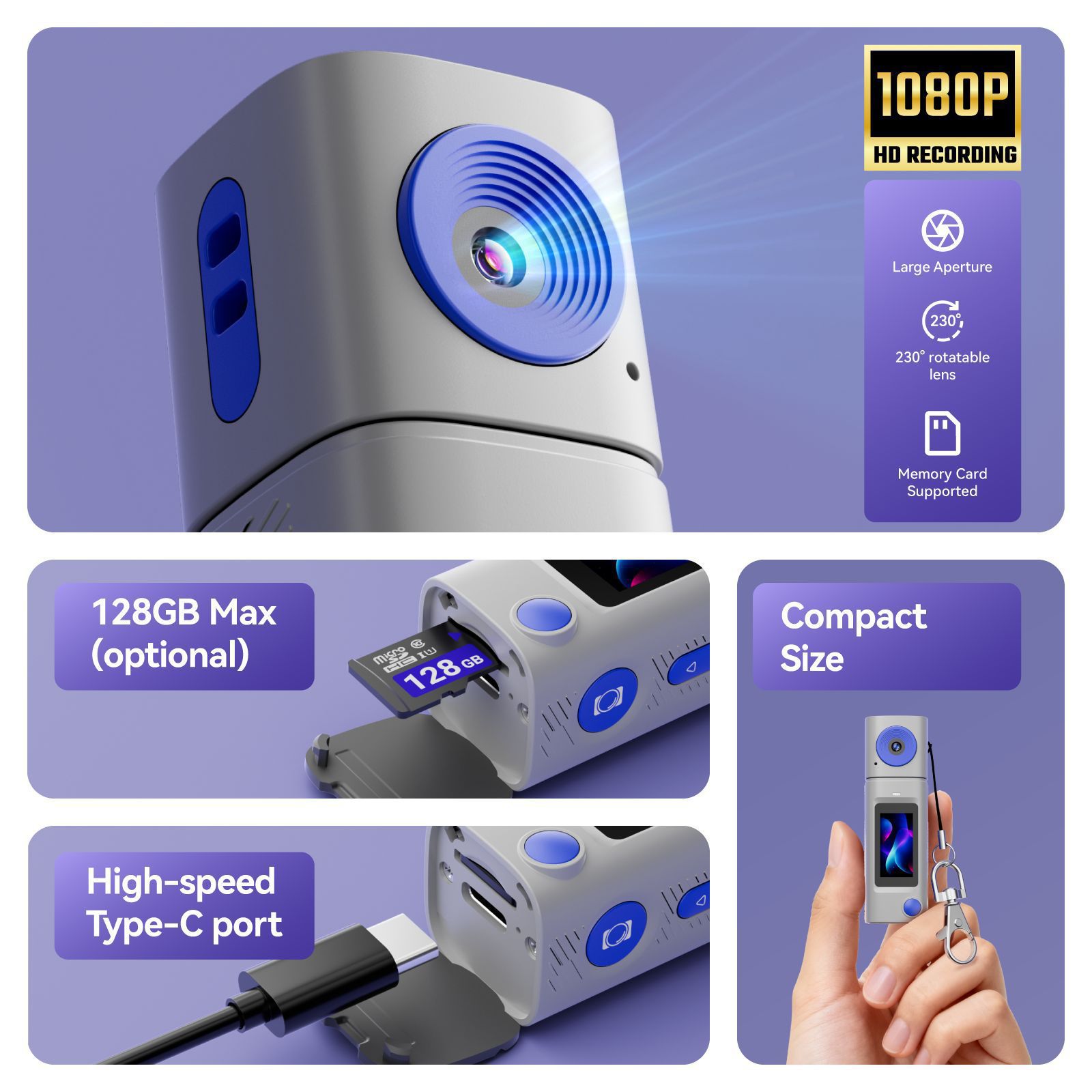 G10 lipstick mini thumb digital camera HD outdoor sports student party video recording and photography