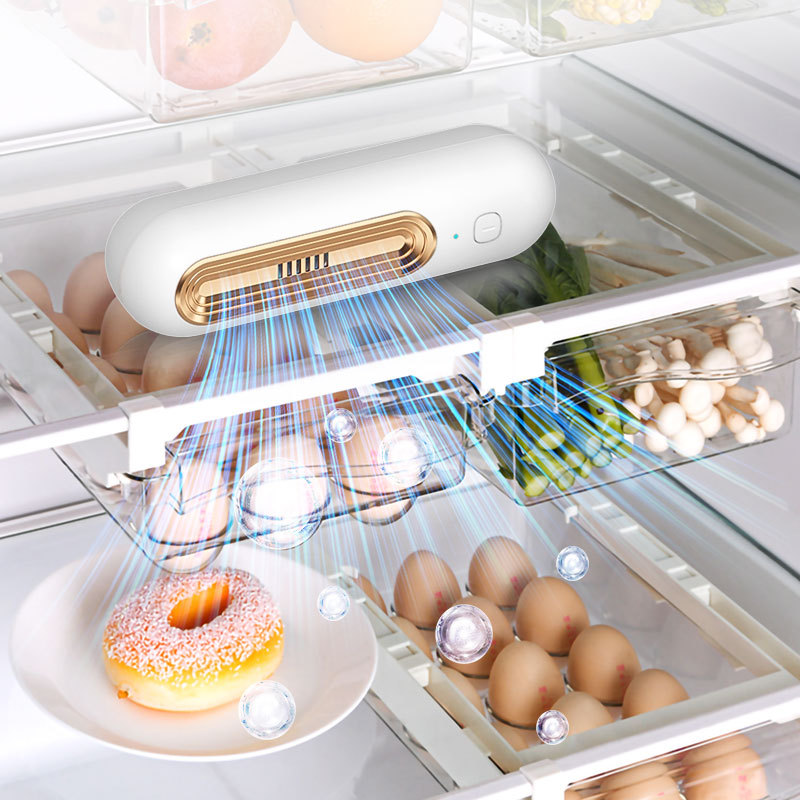 Refrigerator deodorizer ozone disinfection deodorizer sterilization deodorization fruit and vegetable preservation machine household clothes and shoe cabinet purifier