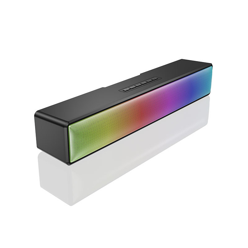 Bluetooth speaker colorful light computer game headset audio e-sports gaming TV