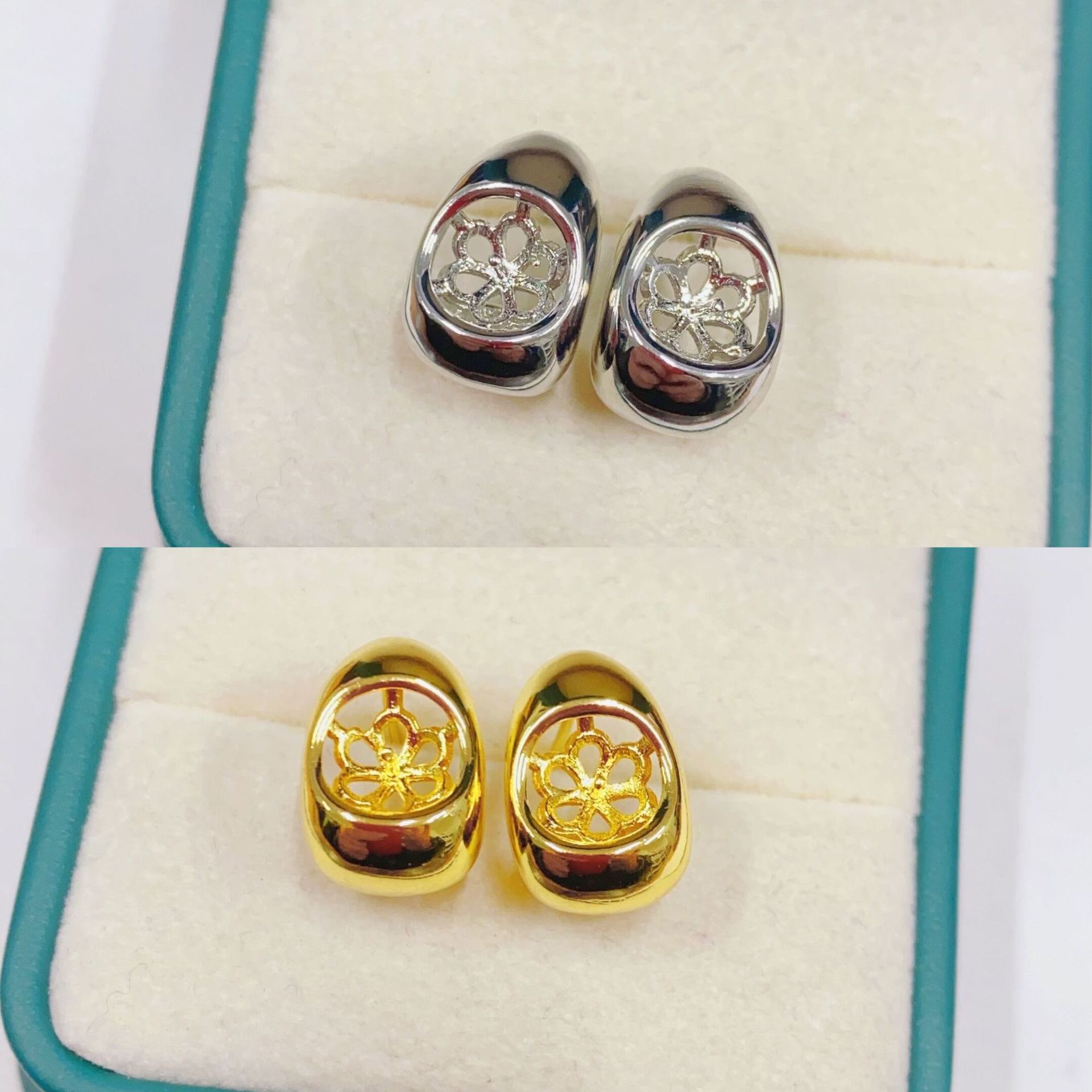 金色托（不含珠） · P1308元宝（7.5-8mm）