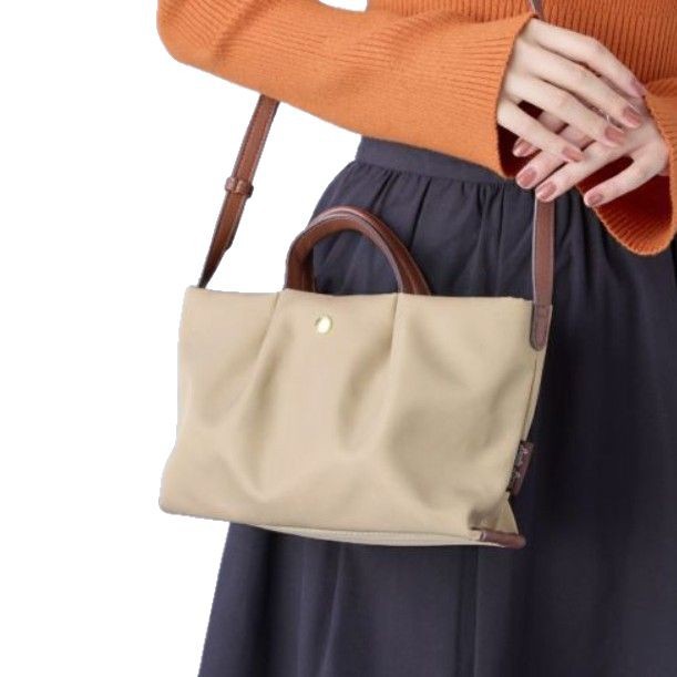 Japan-Korea shoulder new 2WAY lightweight waterproof crossbody bag sling bag shoulder bag two-way Lotte shopping bag