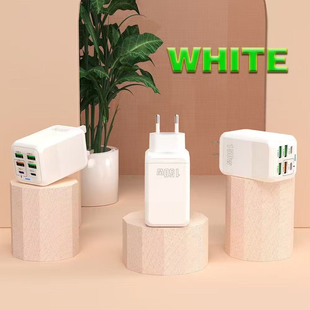 Multi-Port Charging Plug for Apple Huawei Xiaomi 150W All Protocols 150W PD60W High Power