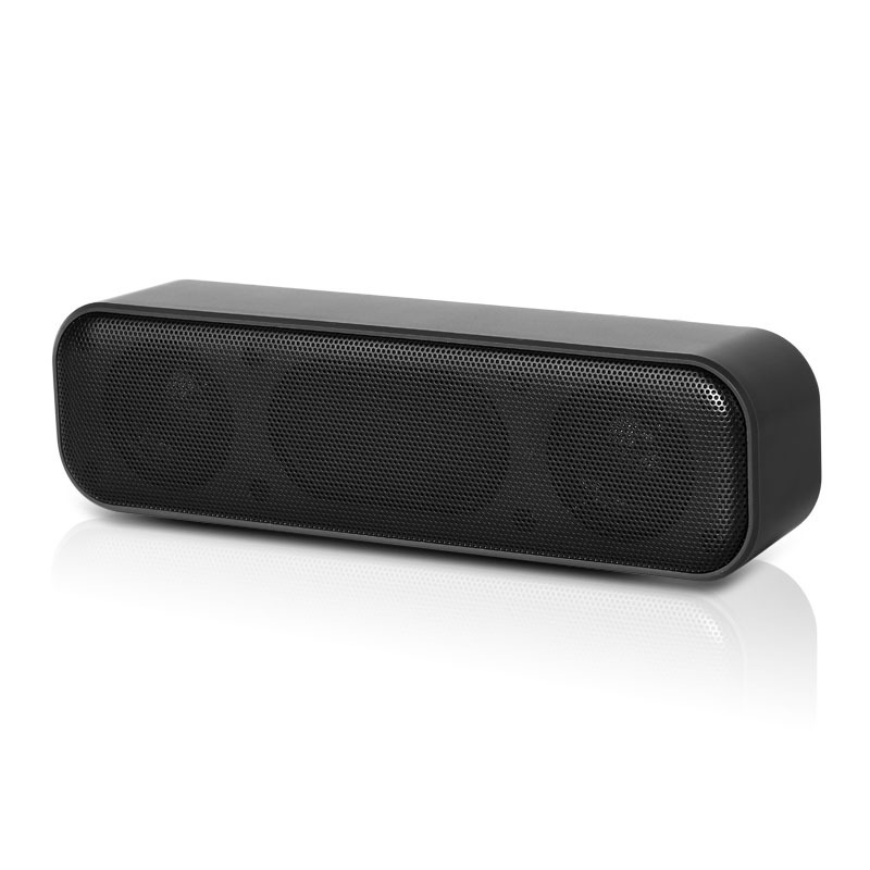 Computer USB Desktop Small Speaker, Laptop Portable Desktop Long Sound Bar Sound Card Speaker Stereo