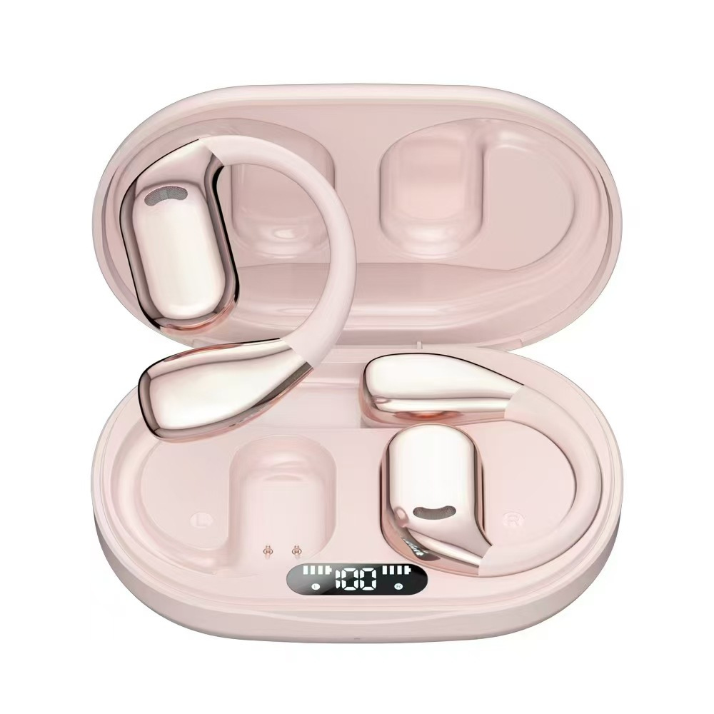 AI translation simultaneous interpretation open-ear Bluetooth earphones wireless sports ear-hook ultra-long battery life